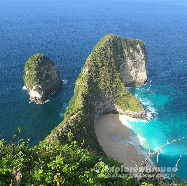 Isola di Nusa Peninda a Bali in Indonesia Explorers Around